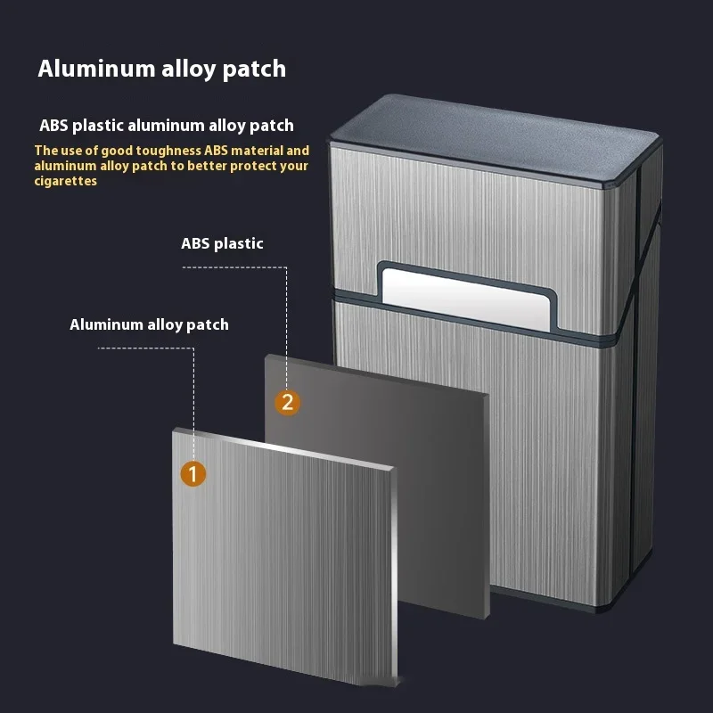 Portable Slim Aluminum Cigaret - đánh giá và giá Smoking & Vaping Accessories