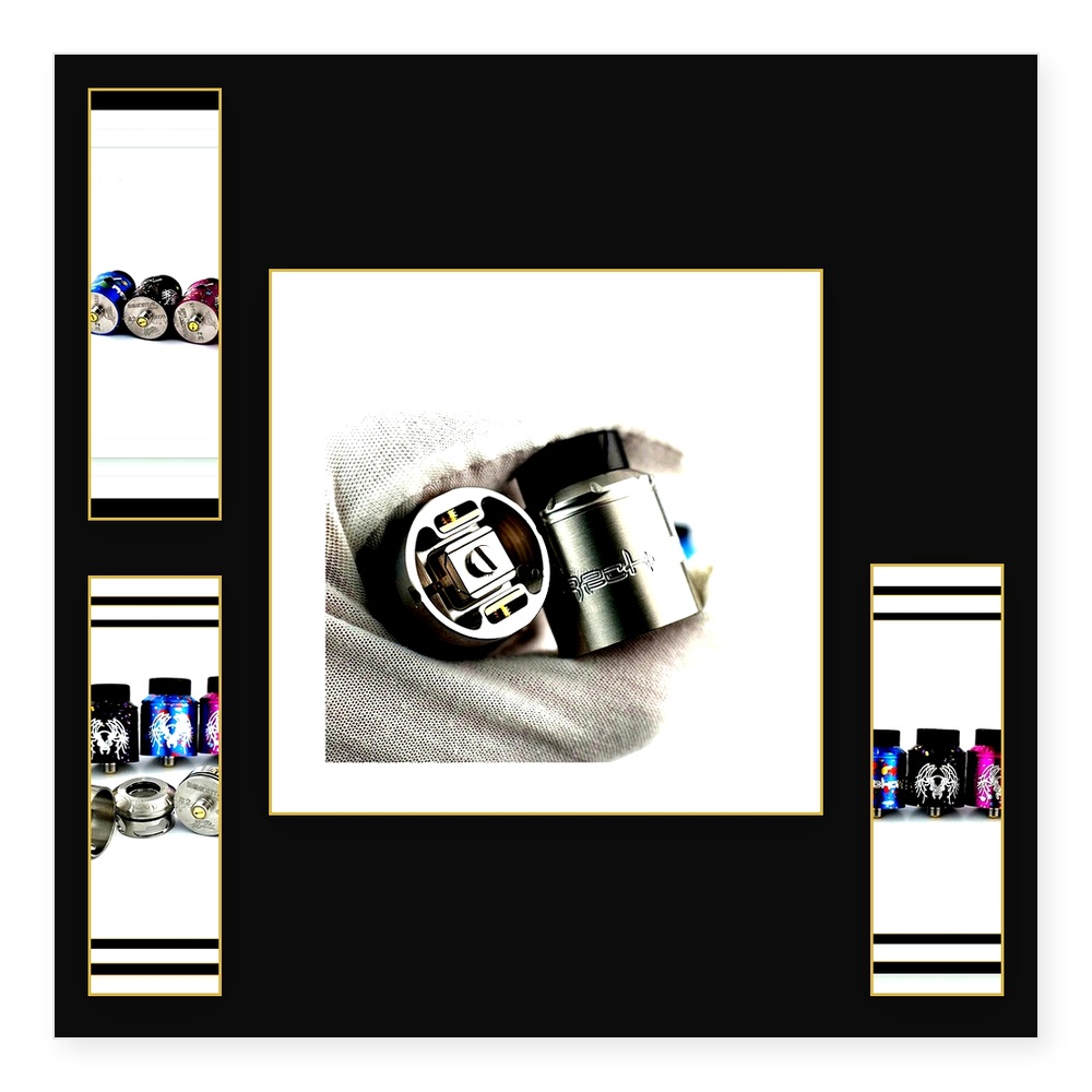 Wolfcoolvape Reckoning RDA 25m - đánh giá và giá Vape Coil Replacement