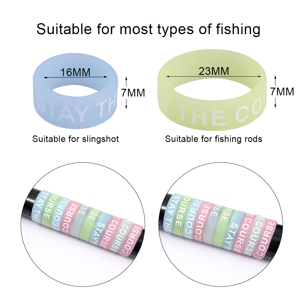 10-50pcs Fishing Rod Anti-slip - đánh giá và giá Vape Band Silicone