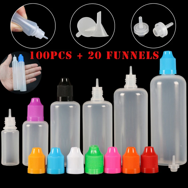 100Pcs/3/5/10/15/20/30/50/100/ - đánh giá và giá Juice Bottle Dropper