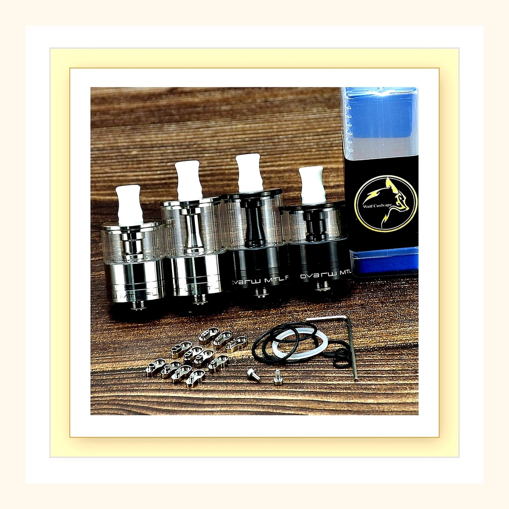Dvarw MTL FL RTA 24mm Rebuilda - đánh giá và giá Vape Coil Replacement