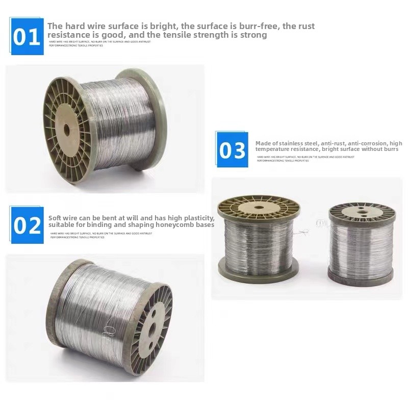 100m/lot 0.1mm 0.2mm 0.3mm 0.4 - đánh giá và giá Stainless Wire Ss316